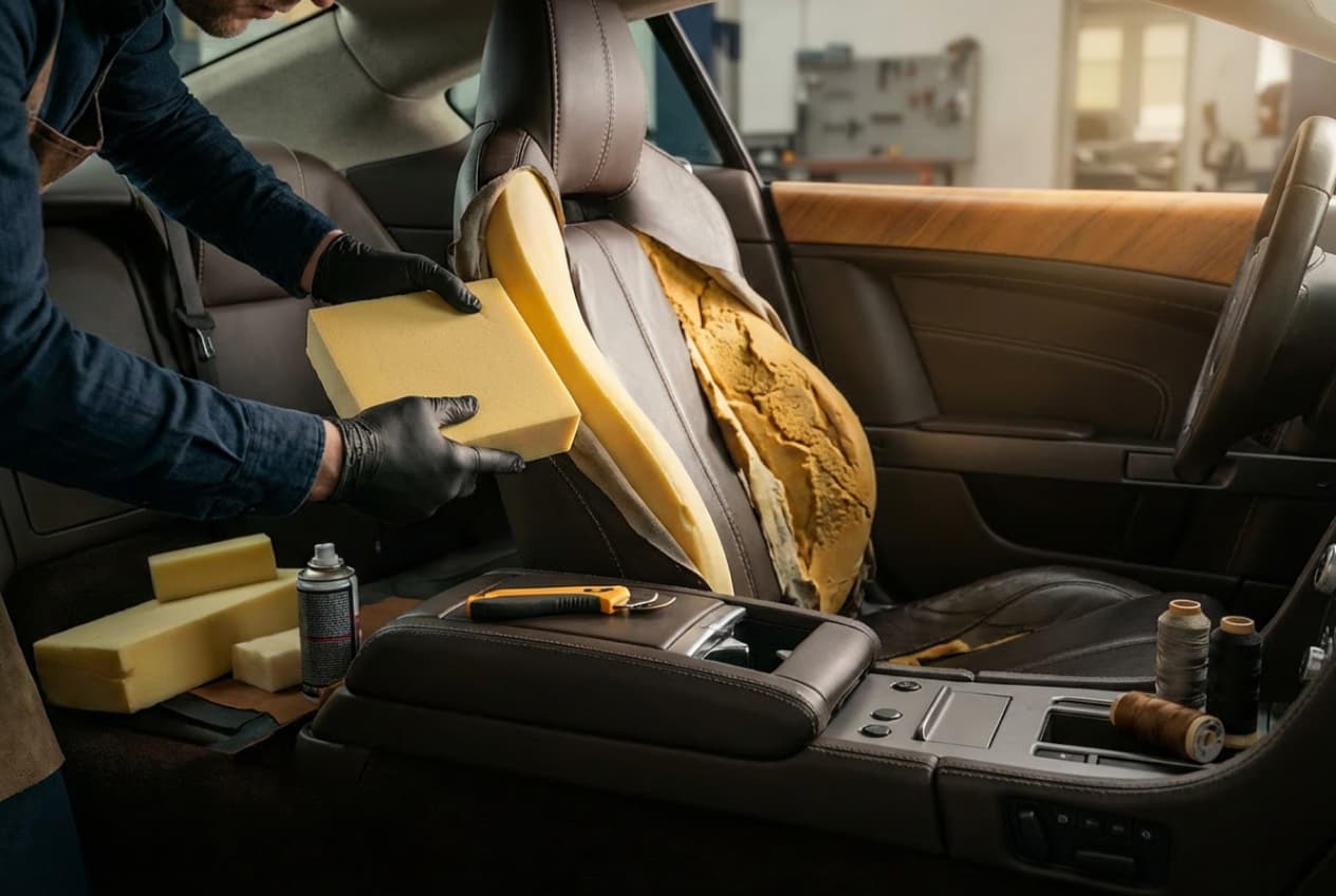 Восстановление поролона