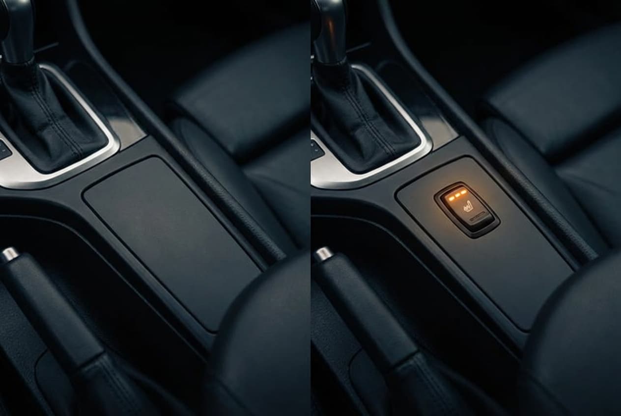 Установка подогрева сидений