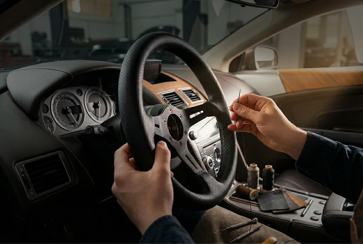 Перетяжка руля