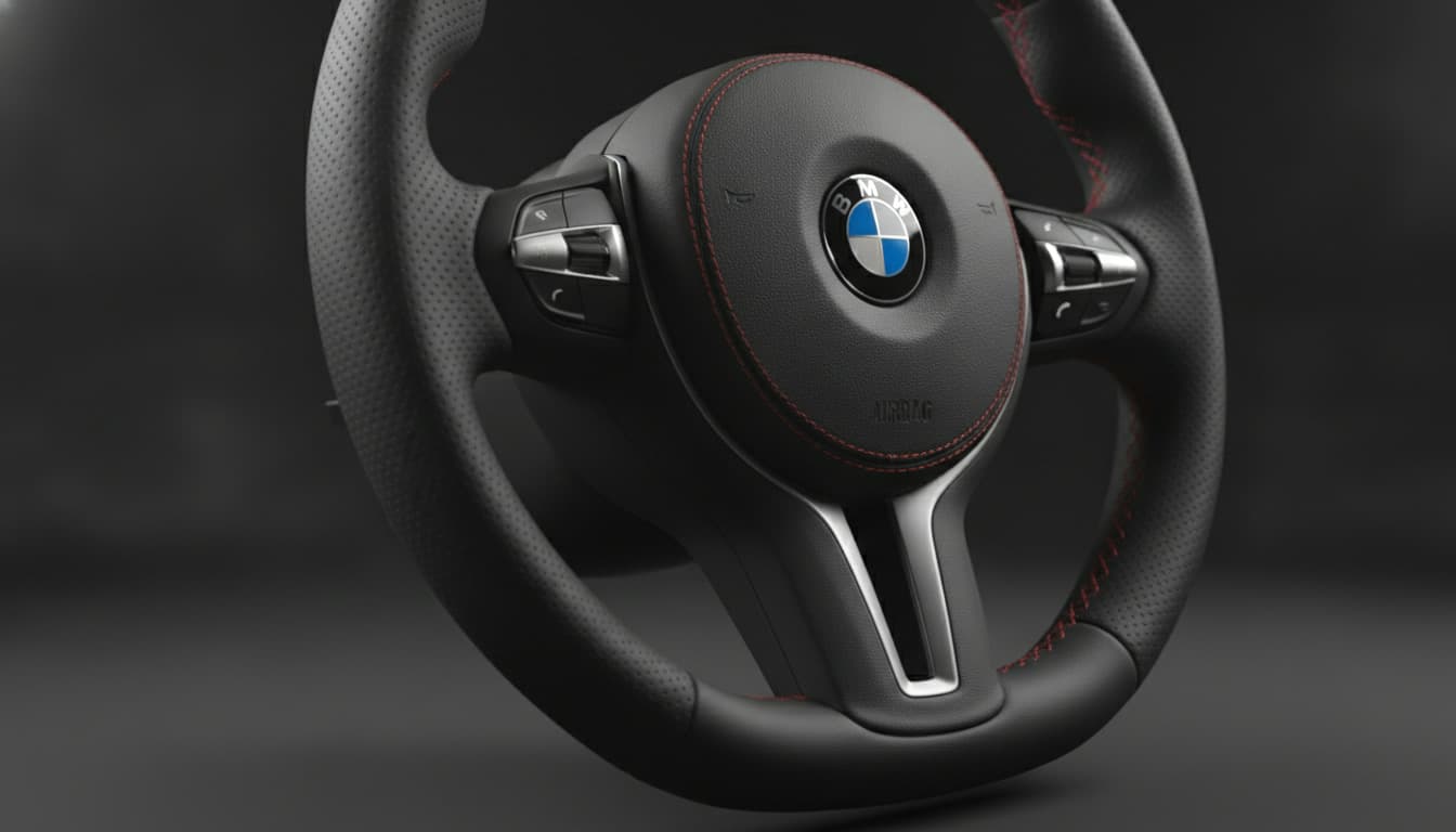 Перетяжка руля BMW X5: особенности и цены