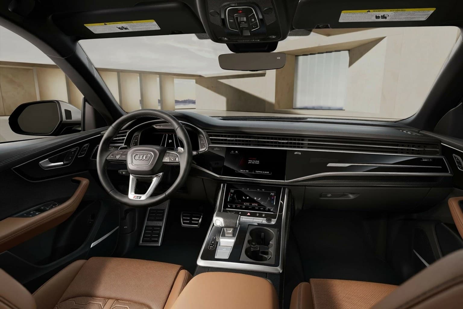 Салон Audi RS Q8 — предпродажная подготовка салона | Автоателье BIRSON СПб