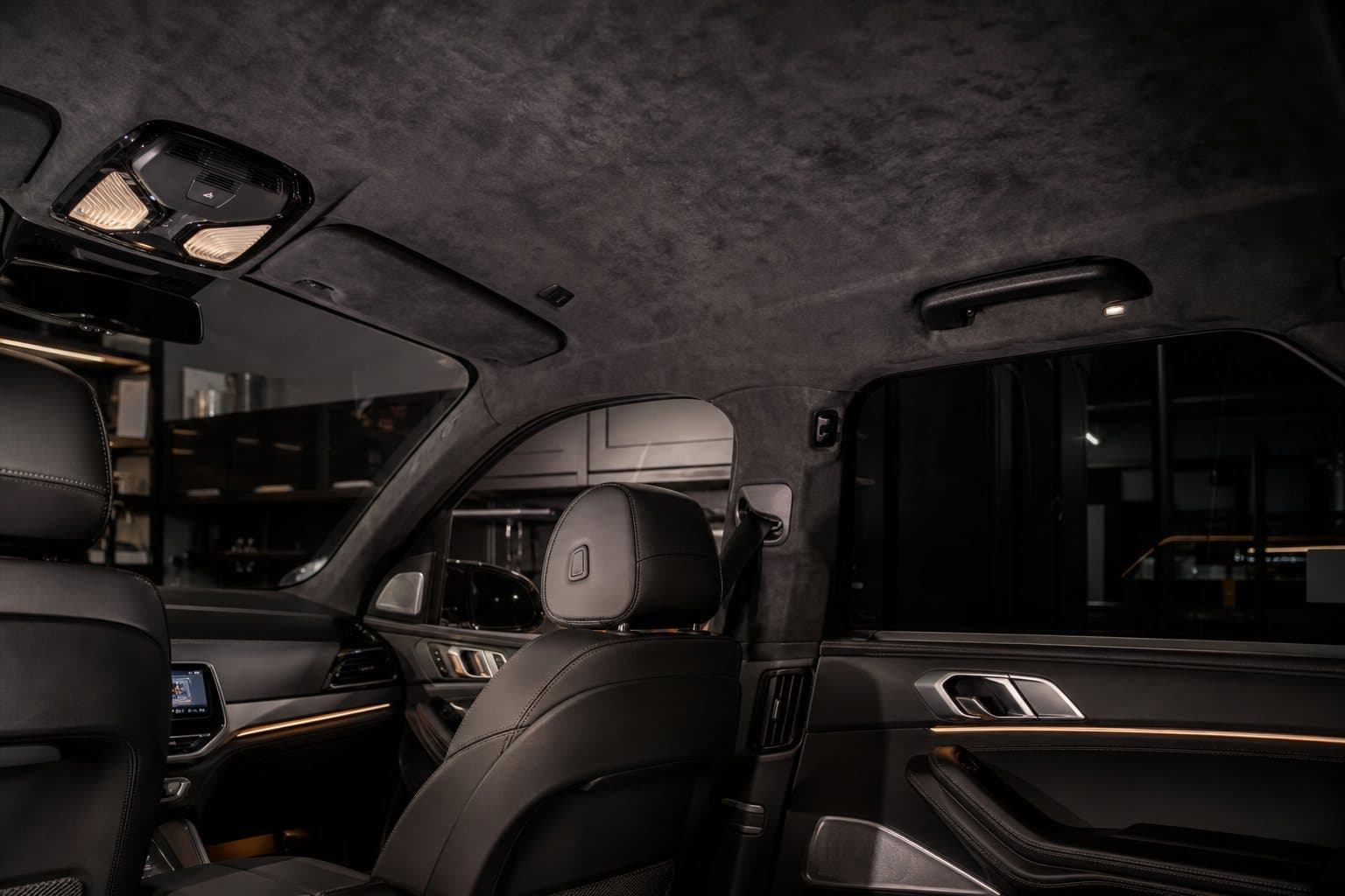 Перетяжка потолка BMW 3 Series Compact — Автоателье BIRSON СПб