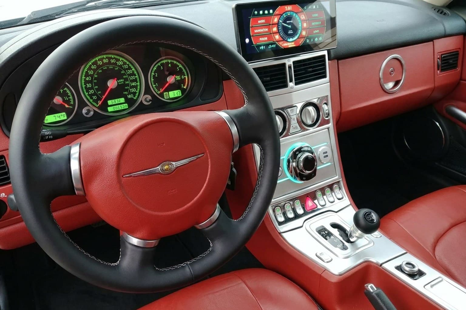 Салон Chrysler Crossfire — ремонт шторок люка | Автоателье BIRSON СПб