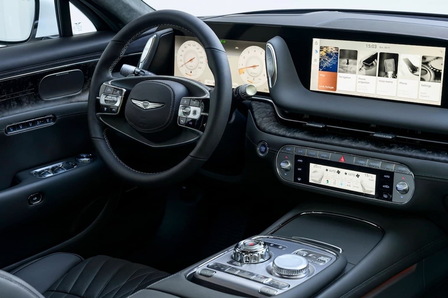 Салон Genesis G90 — предпродажная подготовка салона | Автоателье BIRSON СПб