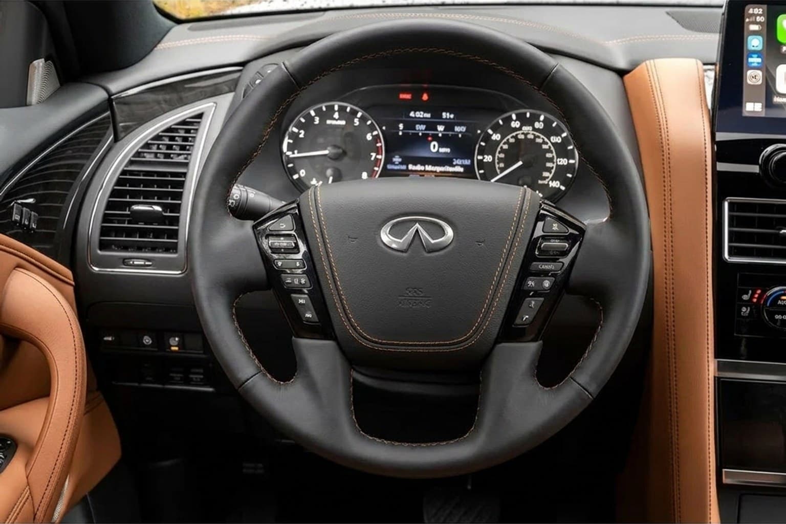 Салон Infiniti QX — замена ремней | Автоателье BIRSON СПб