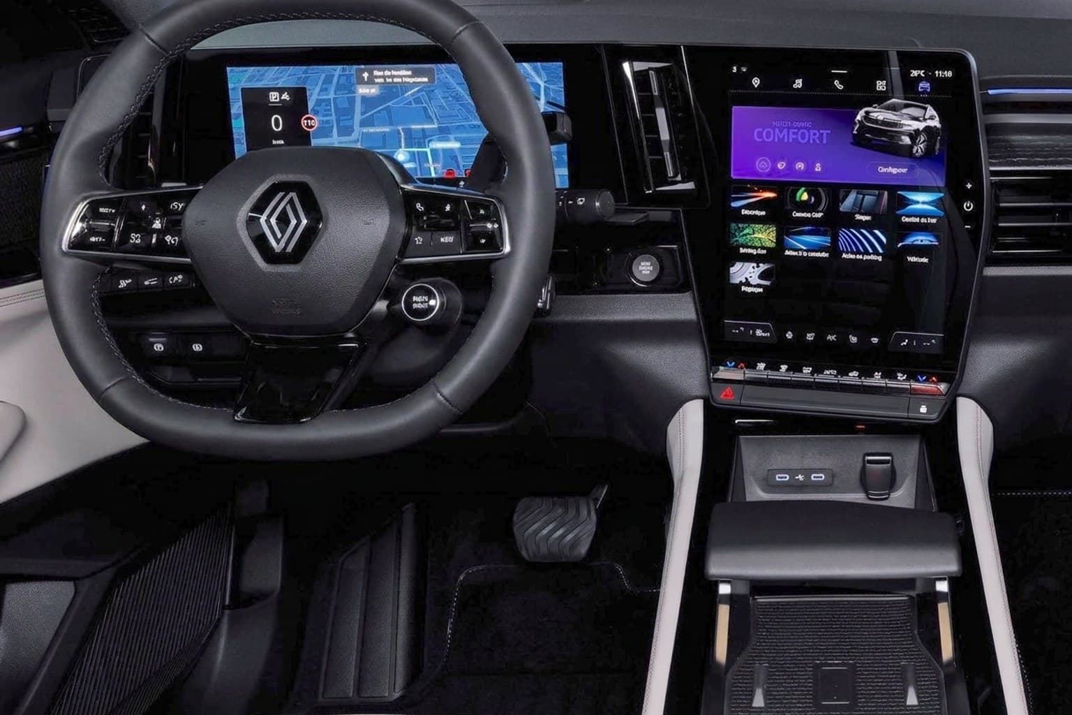 Салон Renault Espace — покраска руля | Автоателье BIRSON СПб