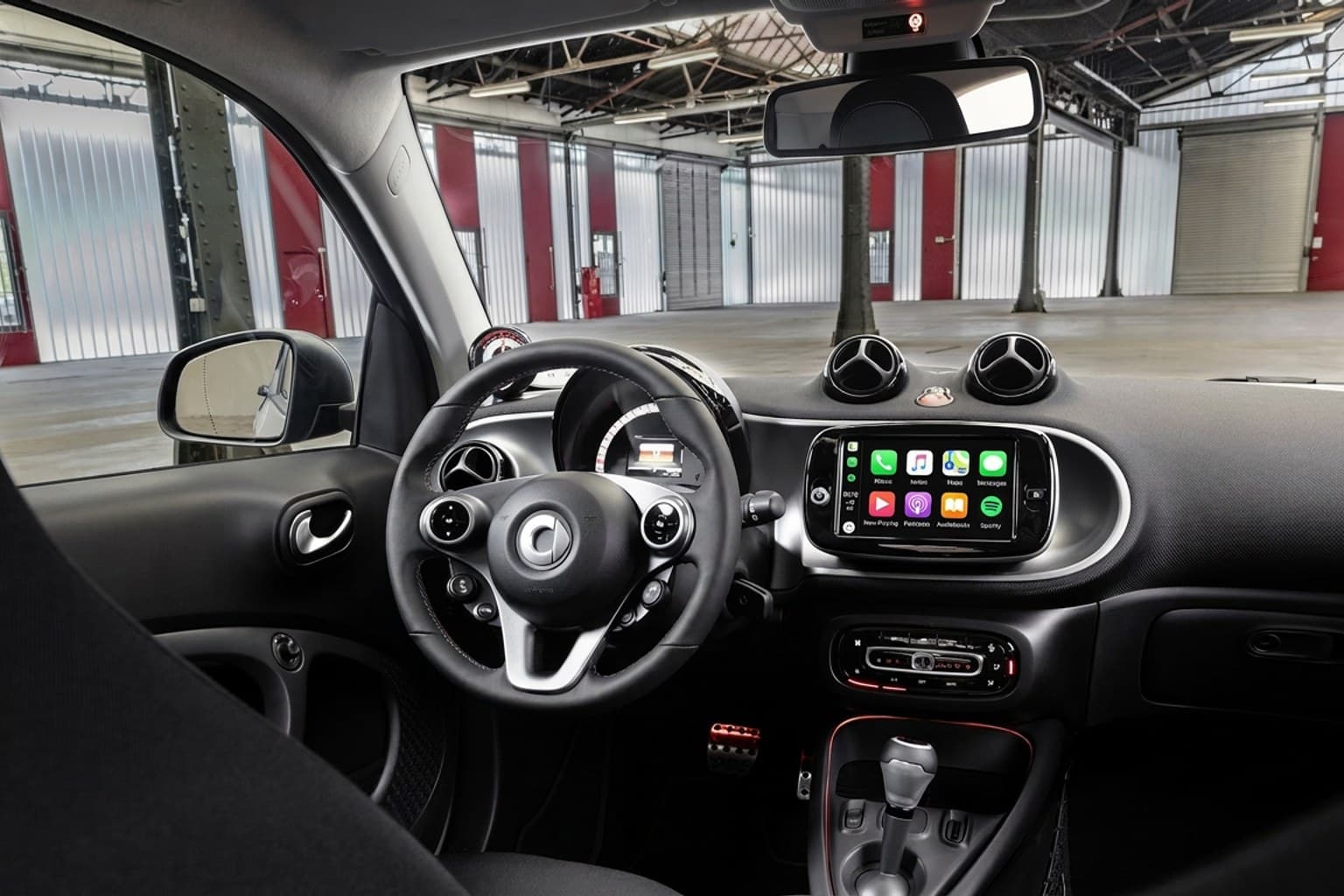 Салон Smart Fortwo coupé — покраска руля | Автоателье BIRSON СПб