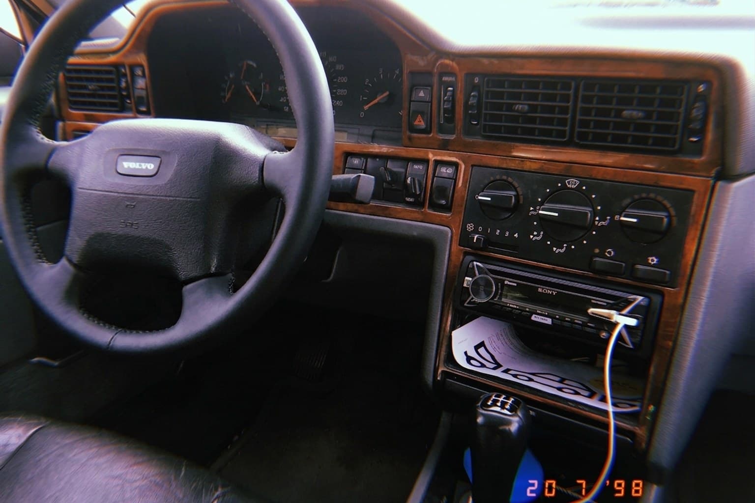 Салон Volvo 850 — восстановление пластика | Автоателье BIRSON СПб
