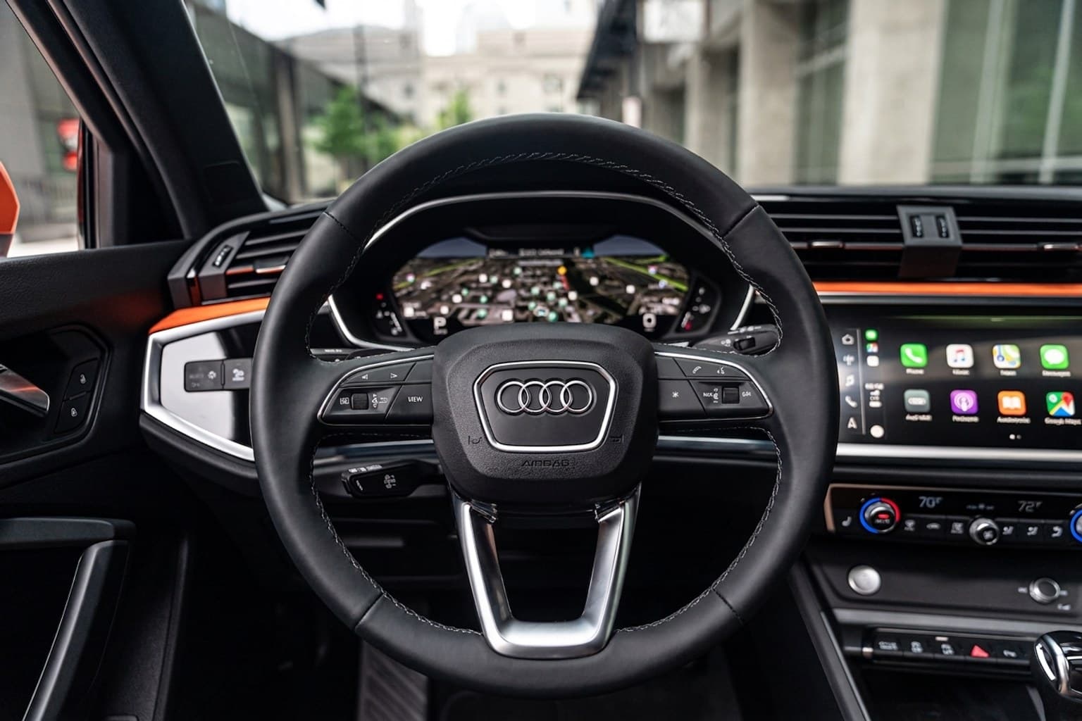 Салон Audi Q3 — ремонт шторок люка | Автоателье BIRSON СПб