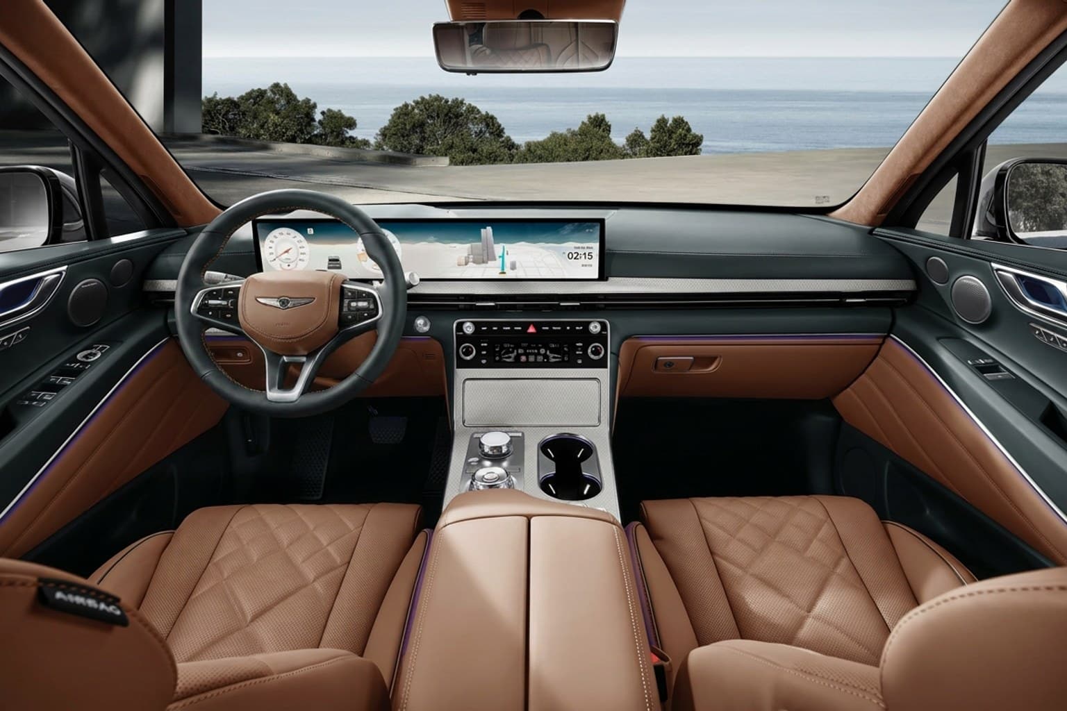 Салон Genesis GV80 — предпродажная подготовка салона | Автоателье BIRSON СПб