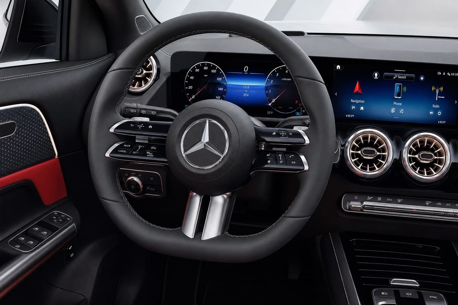 Салон Mercedes-Benz GLA — предпродажная подготовка салона | Автоателье BIRSON СПб