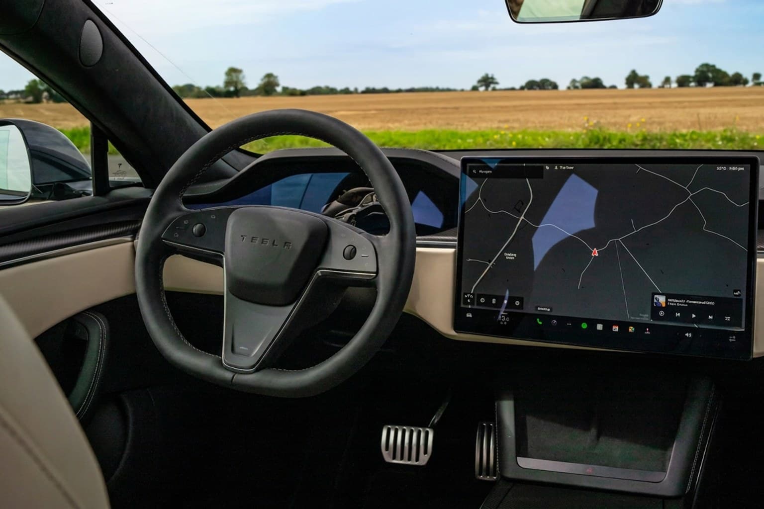 Салон Tesla Model S — предпродажная подготовка салона | Автоателье BIRSON СПб