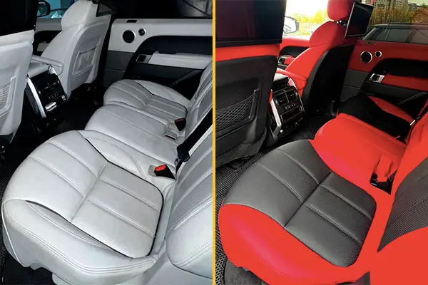Перетяжка сидений Range Rover Sport