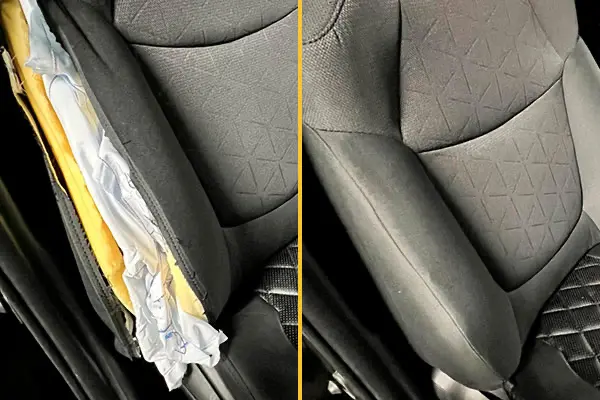 Замена подушки безопасности в сиденье Toyota RAV4